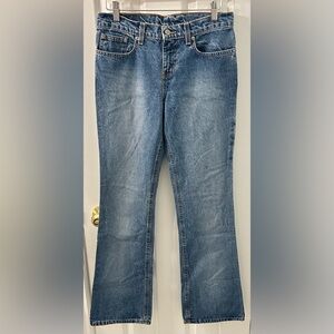 VTG Ralph Lauren Polo Jeans Company Womens Flare Jeans Sz 5/6 X 32 EUC USA